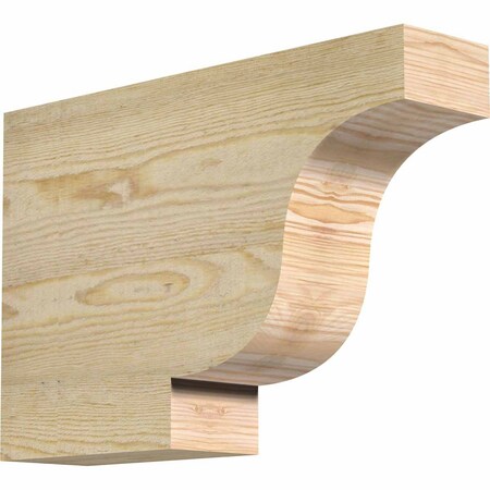 Ekena Millwork Newport Rough Sawn Rafter Tail, Douglas Fir, 4"W x 12"H x 18"L RFT04X12X18NEW00RDF